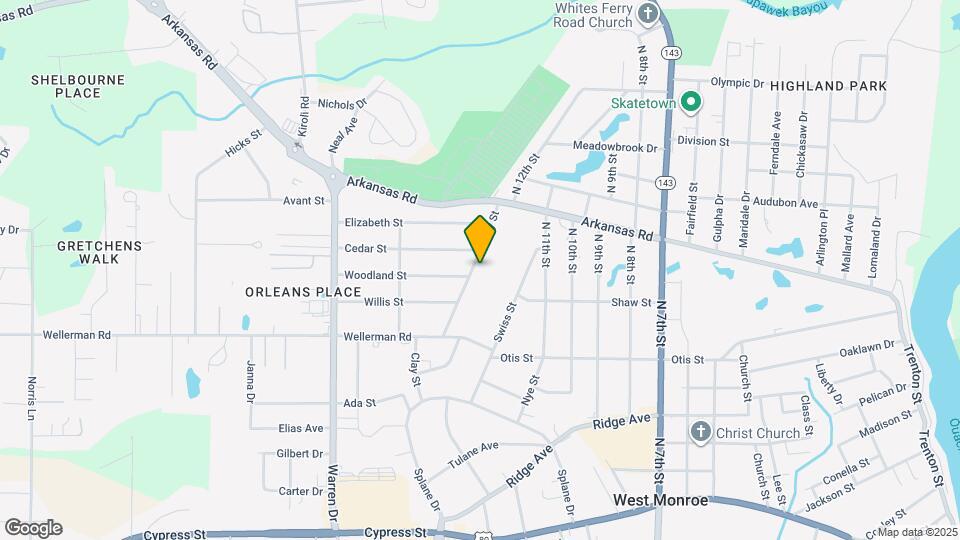 2706 Jersey St Map and Location Details