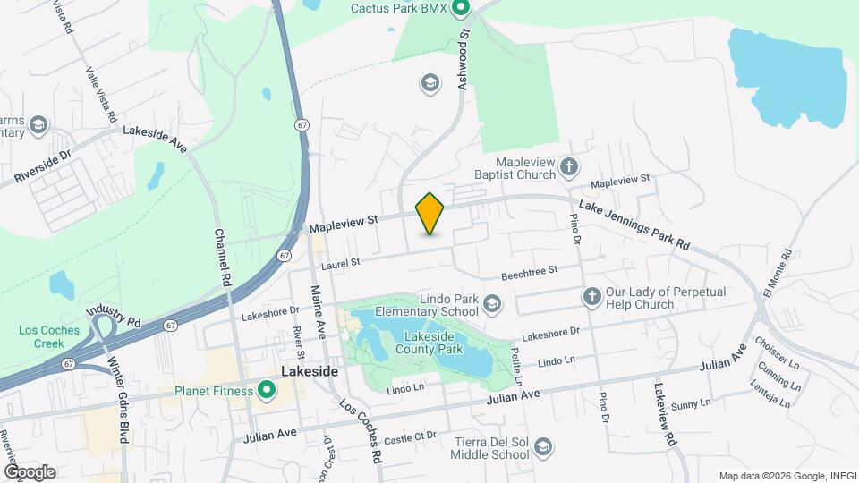 12710 Laurel St Map and Location Details