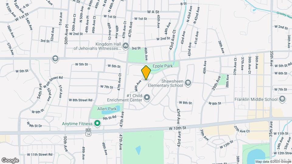 4505 W 5th St Map and Location Details