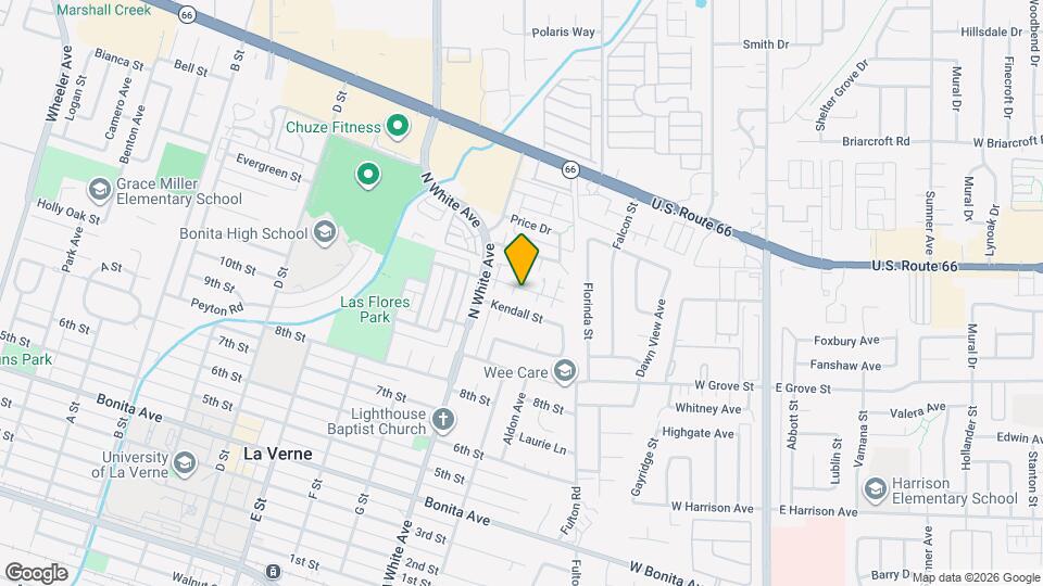 2570 College Ln Map and Location Details