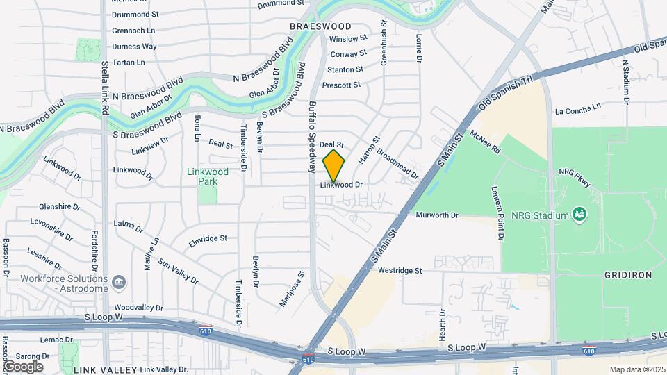 3101 Linkwood Dr Map and Location Details