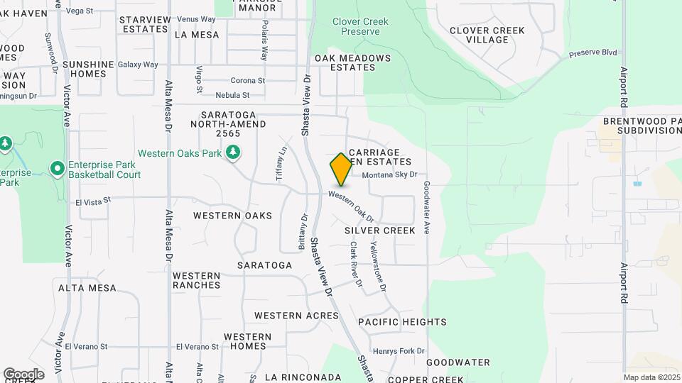 2724 Western Oak Dr Map and Location Details