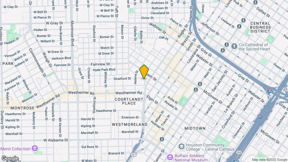 3022 Baldwin St Map and Location Details