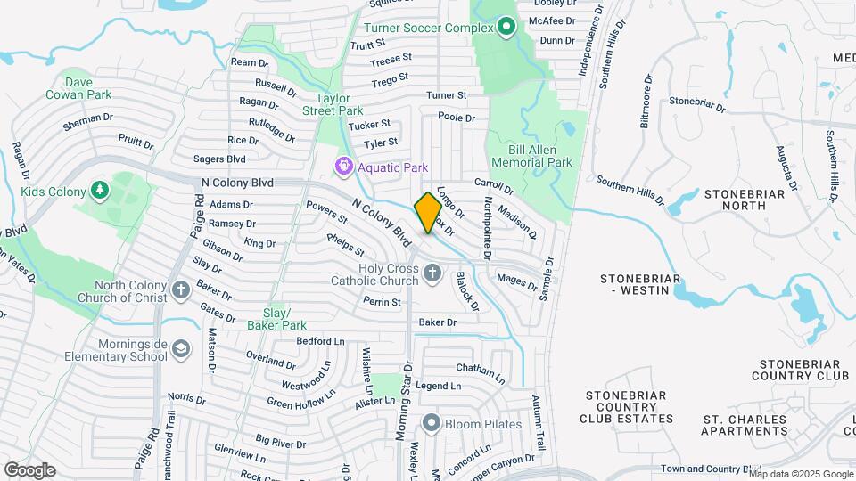 5704 Woodlands Dr Map and Location Details