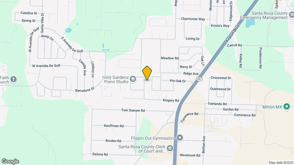 5540 Kingery Rd Map and Location Details