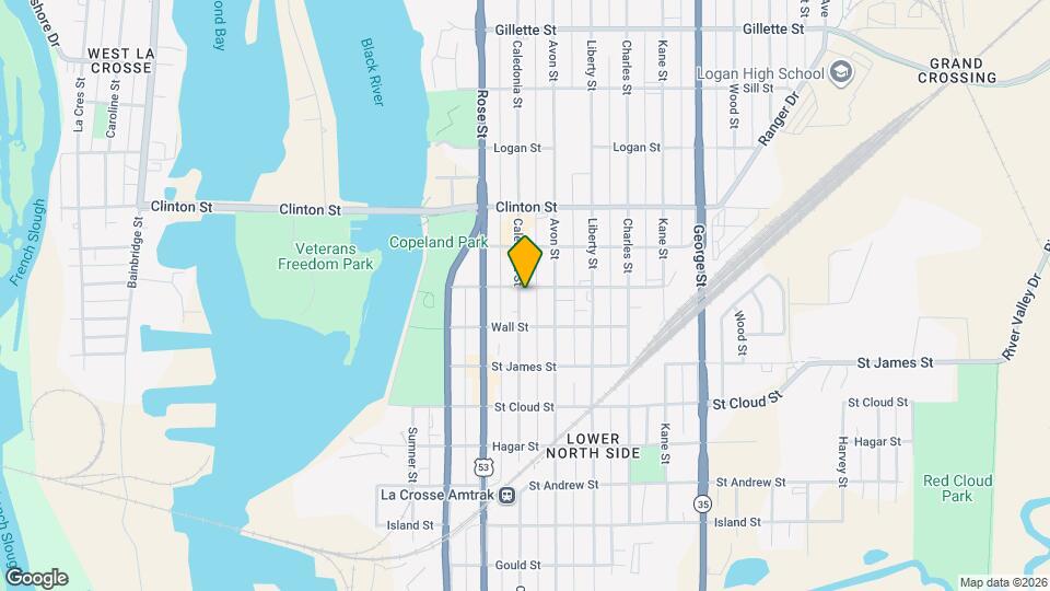 1024 Caledonia St, Unit 1024 Map and Location Details