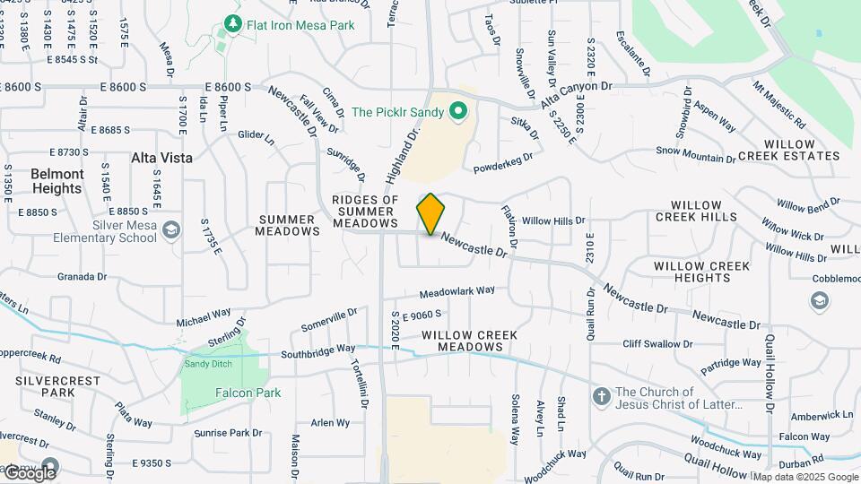 2074 Newcastle Dr Map and Location Details