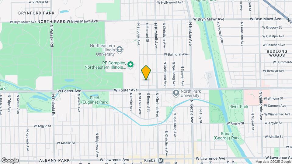 5226 N Bernard St Map and Location Details