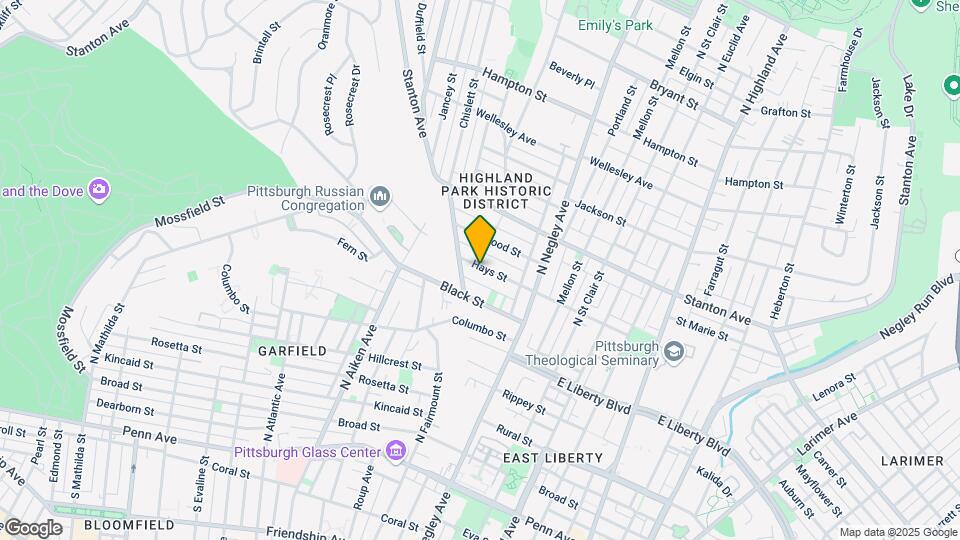 5504 Hays St Map and Location Details