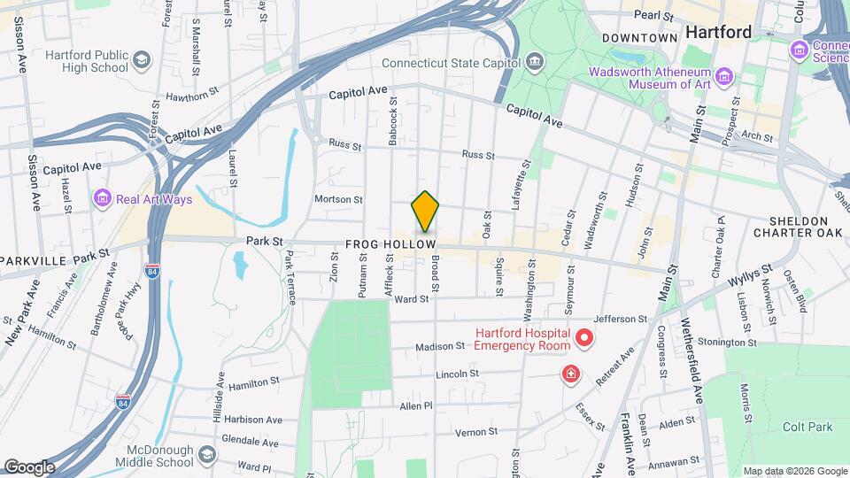 642-648-648 Park St Map and Location Details