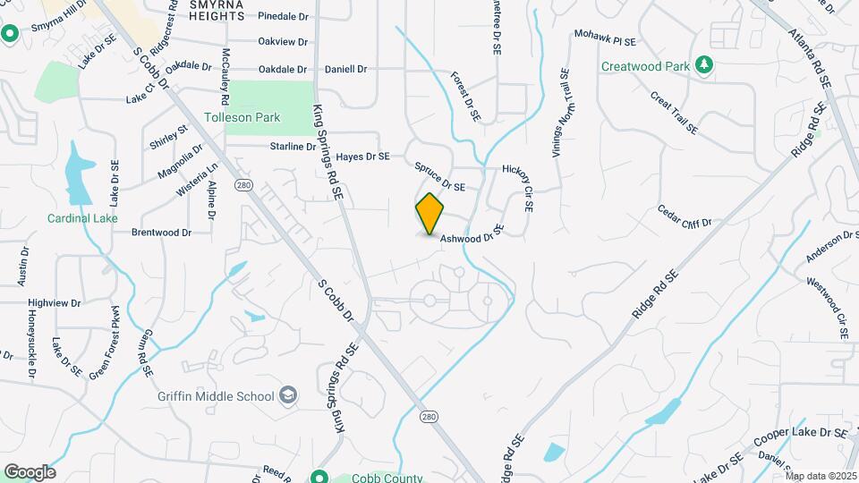 3700 Ashwood Dr SE Mapa y Detalles de la Ubicación