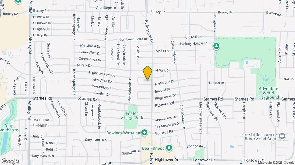 6649 Parkwood Dr Map and Location Details