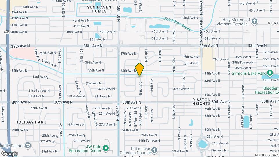 5600 33rd Ave N Map and Location Details