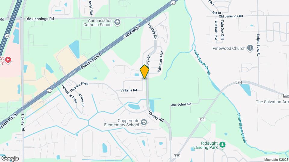 3533 Talisman Drive Map and Location Details