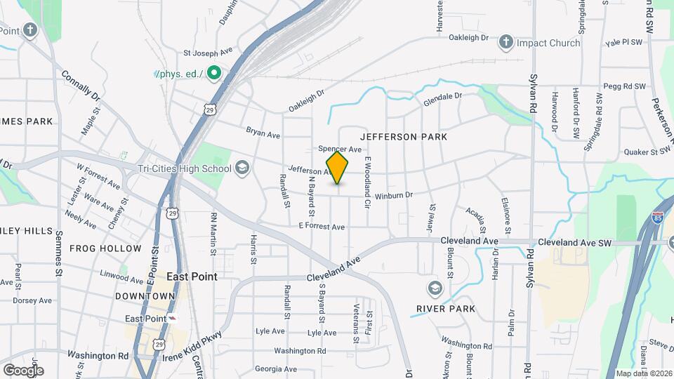 1275 Winburn Dr Map and Location Details
