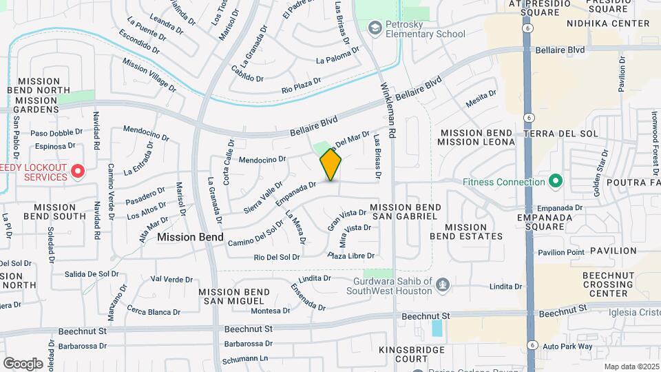15311 Empanada Dr Map and Location Details