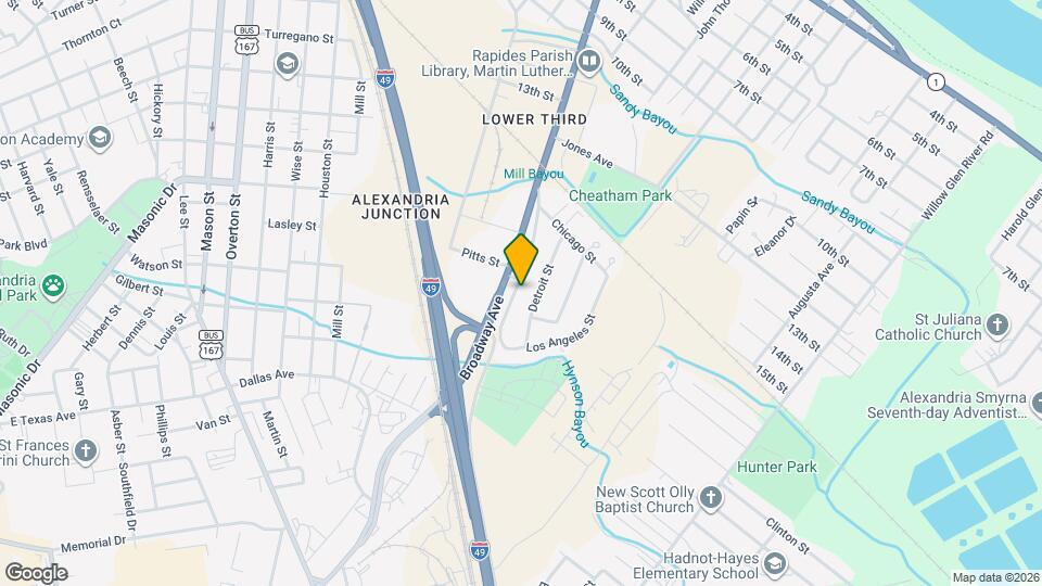 2517 New York Ave Map and Location Details