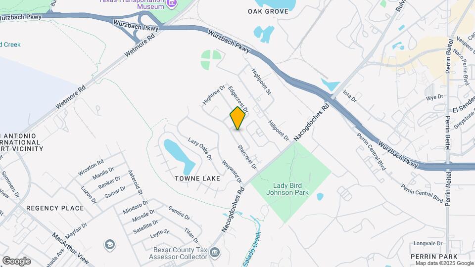 10627 Rimcrest Dr Map and Location Details