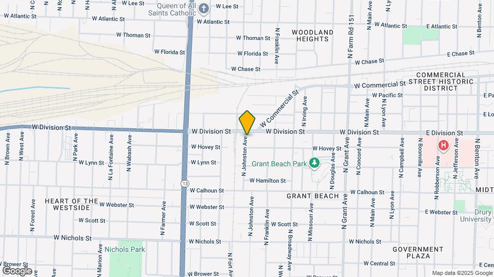 1464 N Johnston Ave Map and Location Details