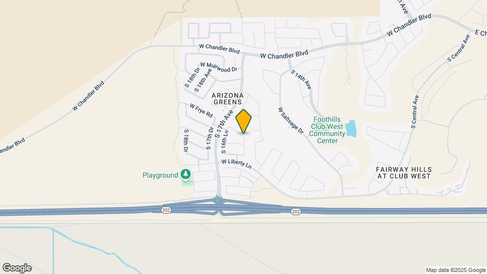 1620 W Nighthawk Way Map and Location Details
