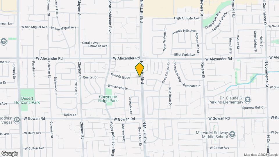 3840 Dusty Glen Ct Map and Location Details