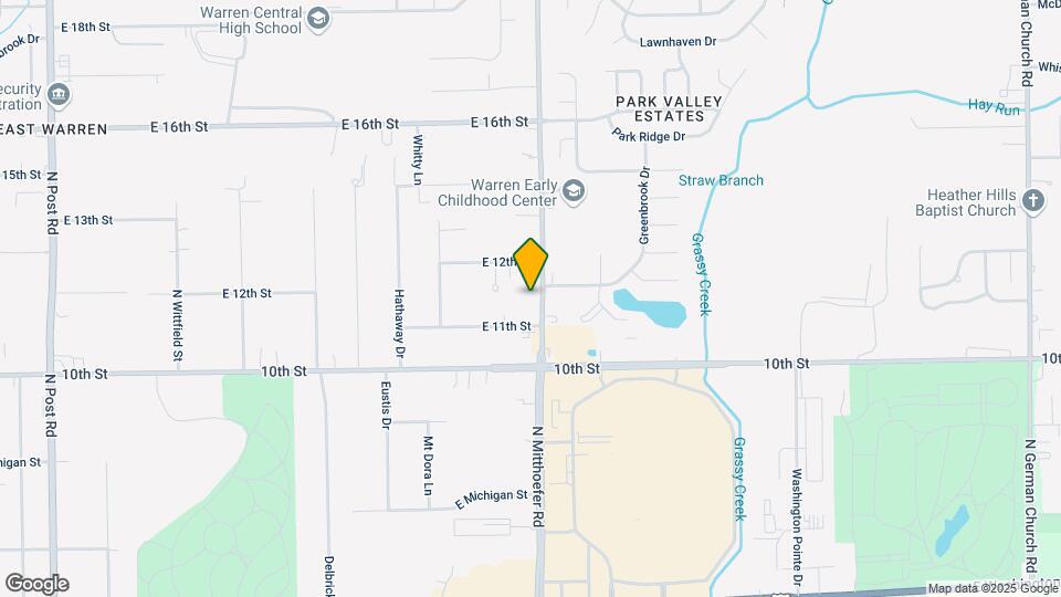 1126 N Mitthoefer Rd Map and Location Details