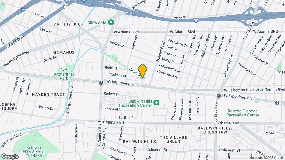 3011 Carmona Ave Map and Location Details