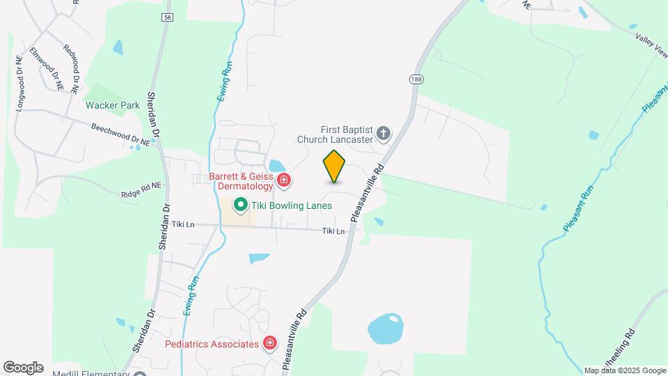 1651 Ridgeview Ct Map and Location Details