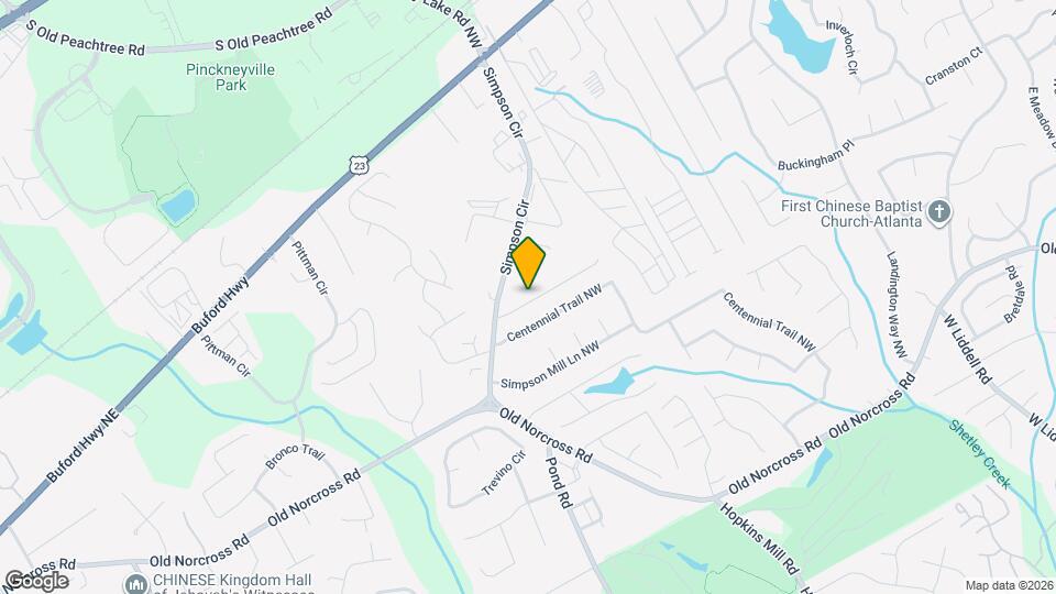 4661 Broadwater Trail Map and Location Details