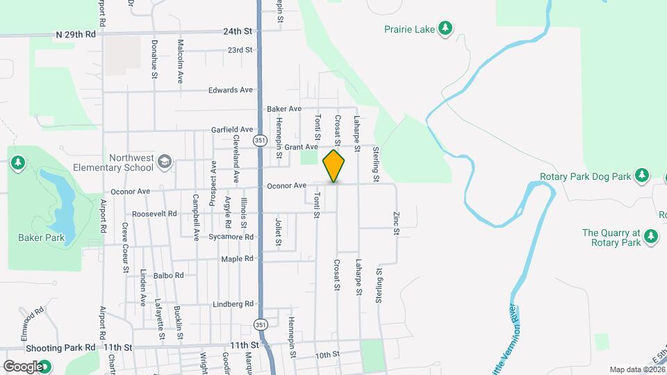 1725 Crosat St Map and Location Details