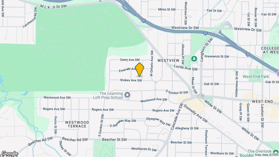 1639 Stokes Ave SW Map and Location Details