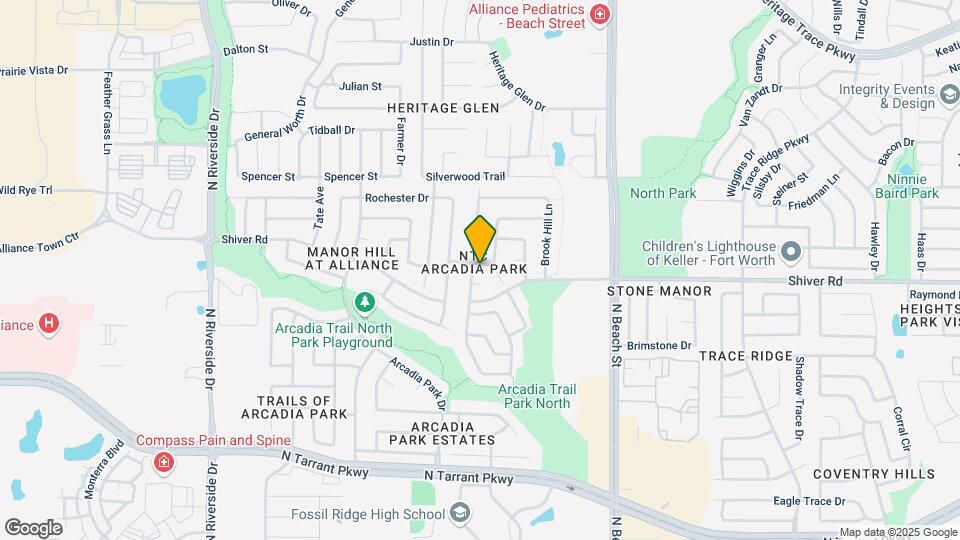 4204 Enchanted Rock Ln Map and Location Details
