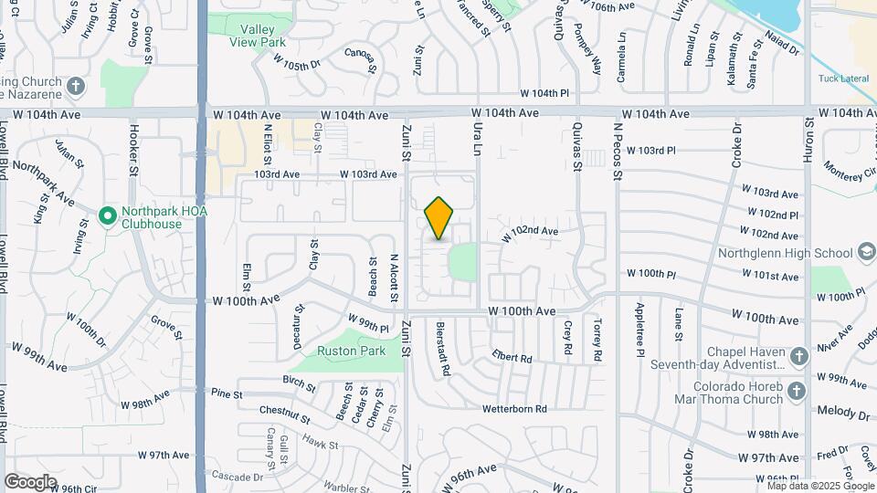10192 Wyandott Cir N Map and Location Details