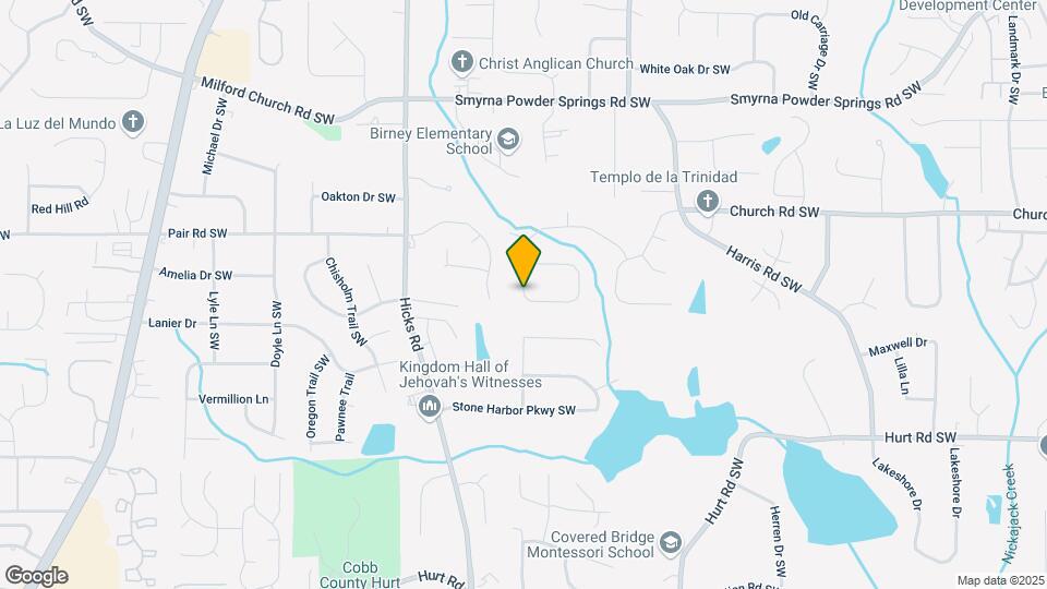 676 Village Ln Dr SW Mapa y Detalles de la Ubicación