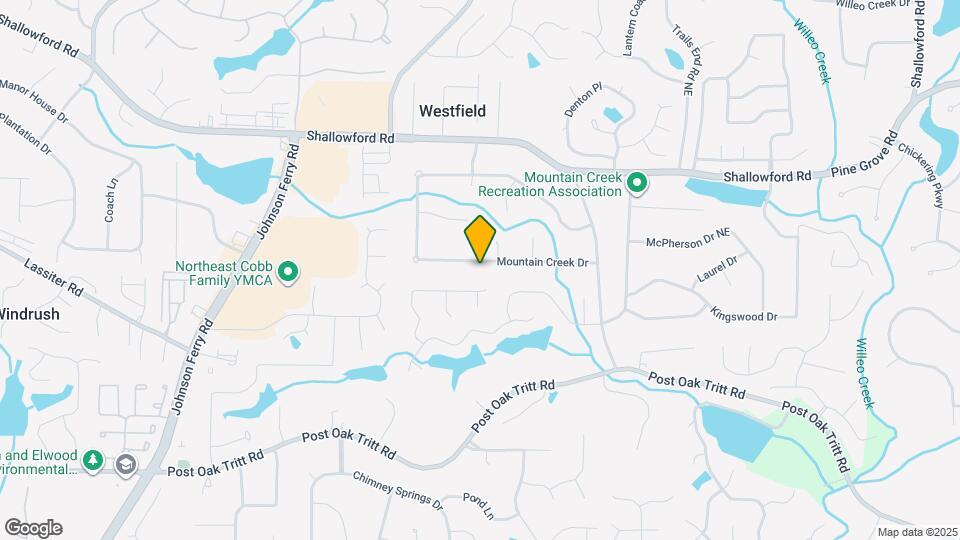 4640 Mountain Creek Dr Map and Location Details