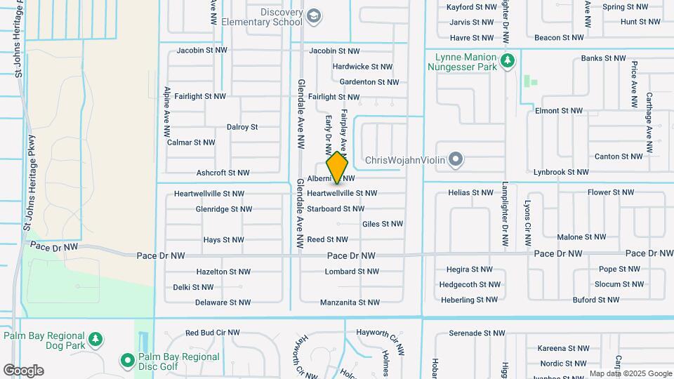 1535 Heartwellville St NW Map and Location Details