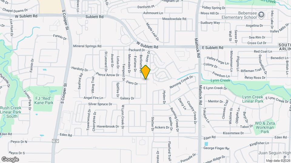 901 Fiero Dr Map and Location Details