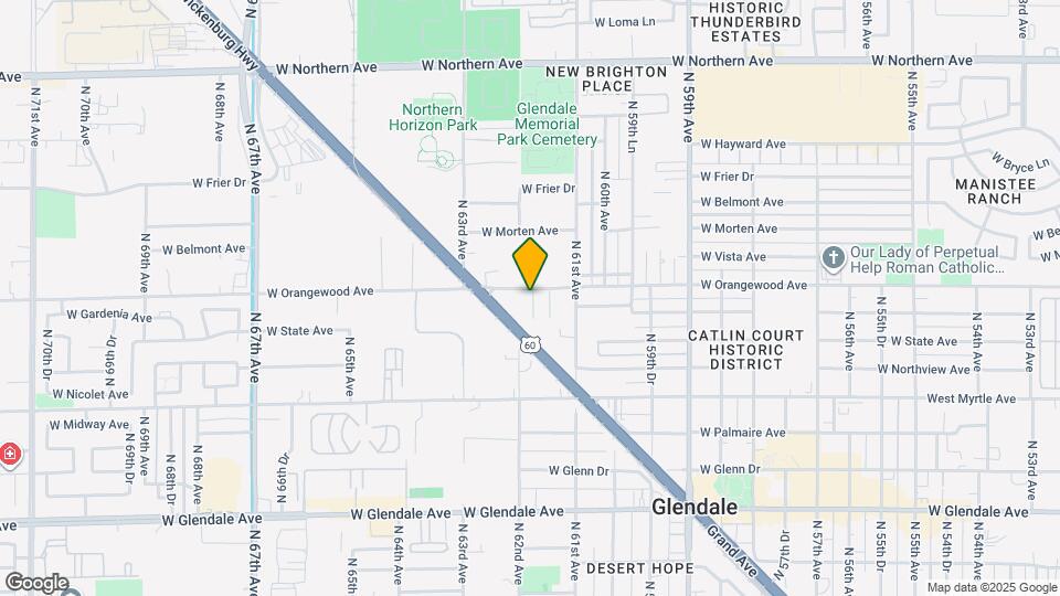 7412 N 62nd Ave Map and Location Details