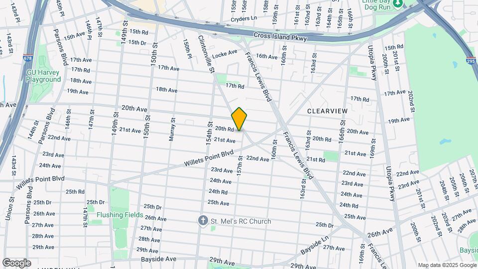 15470 20th Rd, Unit 2nd Floor Map and Location Details
