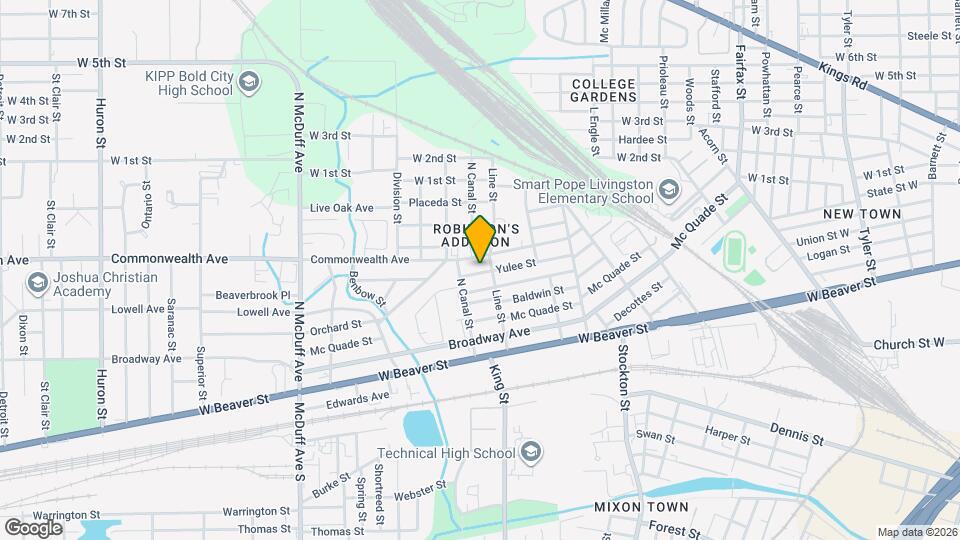 2149 Yulee St Map and Location Details