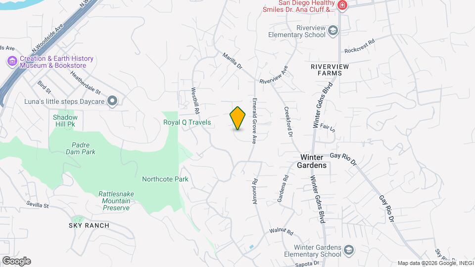 9071 Paradise Park Dr Map and Location Details