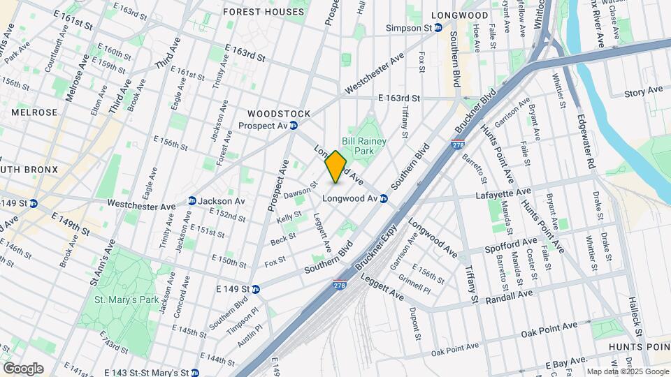 740 Kelly St Map and Location Details