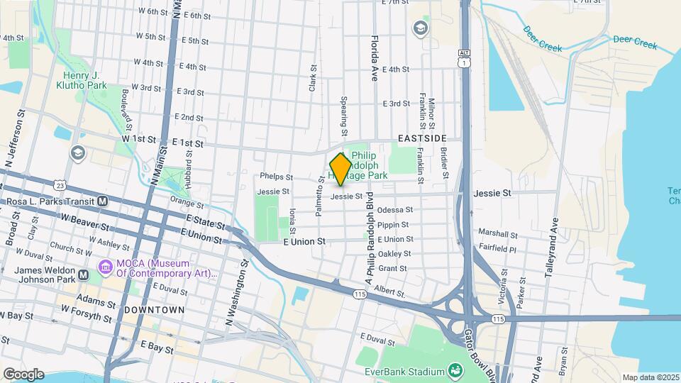 950 Spearing St Map and Location Details