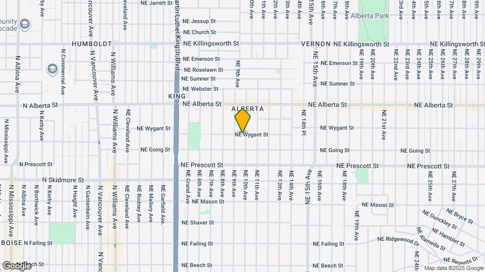 4727 NE 10th Ave Map and Location Details