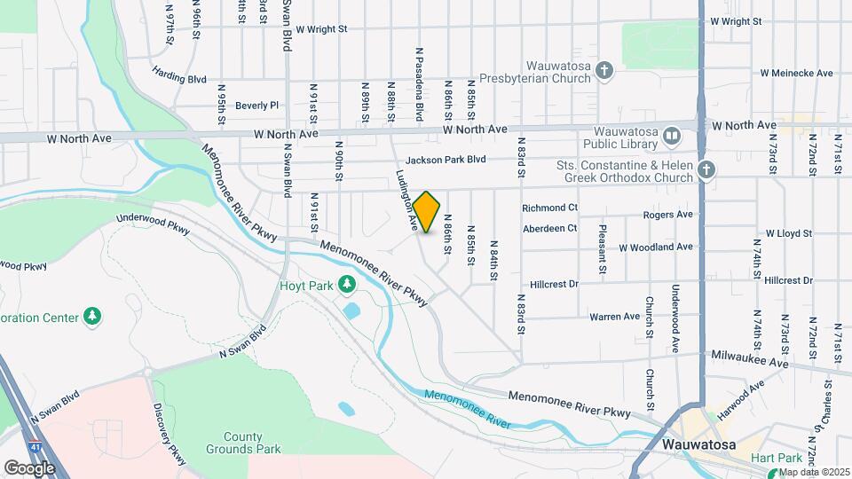 2062 Ludington Ave, Unit 2062a Mapa y Detalles de la Ubicación