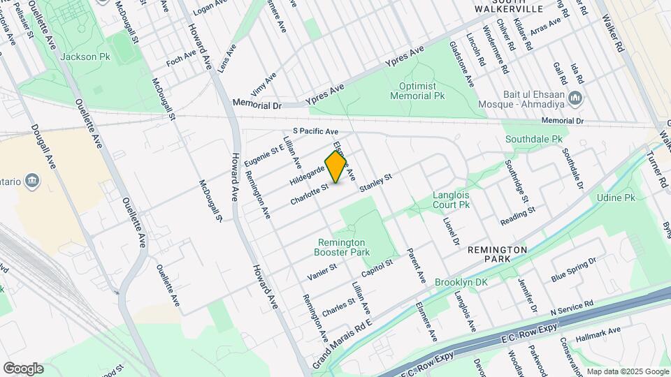 759 Charlotte St Map and Location Details