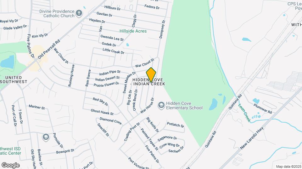 8522 Tesoro Hills Map and Location Details