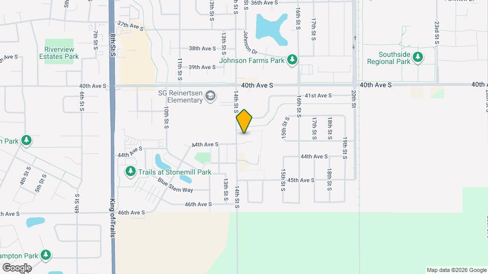 1420 44th Ave S Map and Location Details