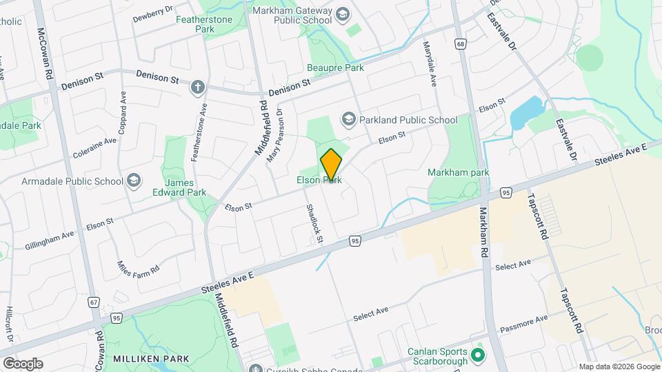 179 Elson St Map and Location Details