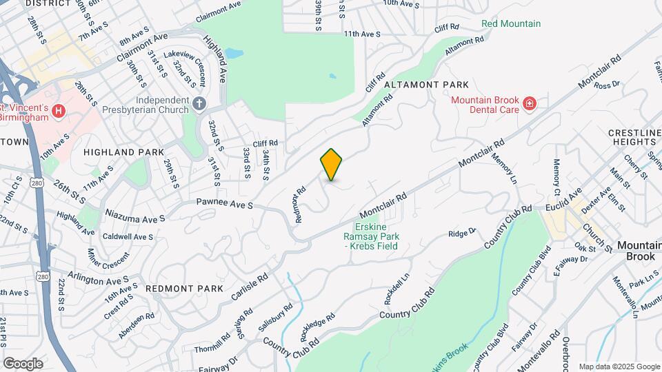 4005 Lenox Rd Map and Location Details